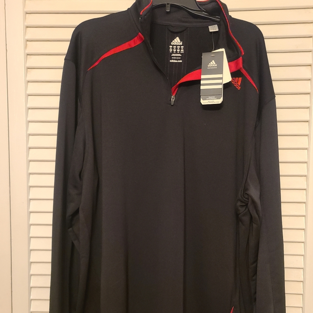 Adidas quarter zip pull up